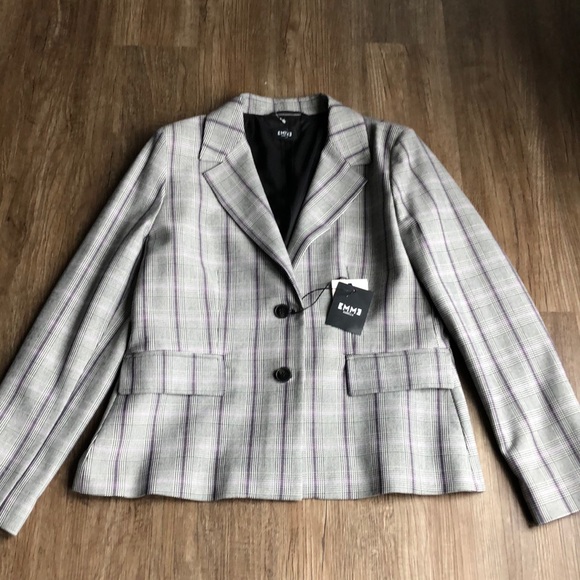 Emme Marella plaid jacket - Picture 1 of 7